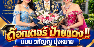 ด๊อกเตอร์ ป้ายแดง !! แมน วทัญญู มุ่งหมาย  เข้ารับพระราชทานปริญญาบัตร “ดุษฎีบัณทิตกิติมศักดิ์”จากมหาวิทยาลัยราชภัฎบ้านสมเด็จเจ้าพระยา